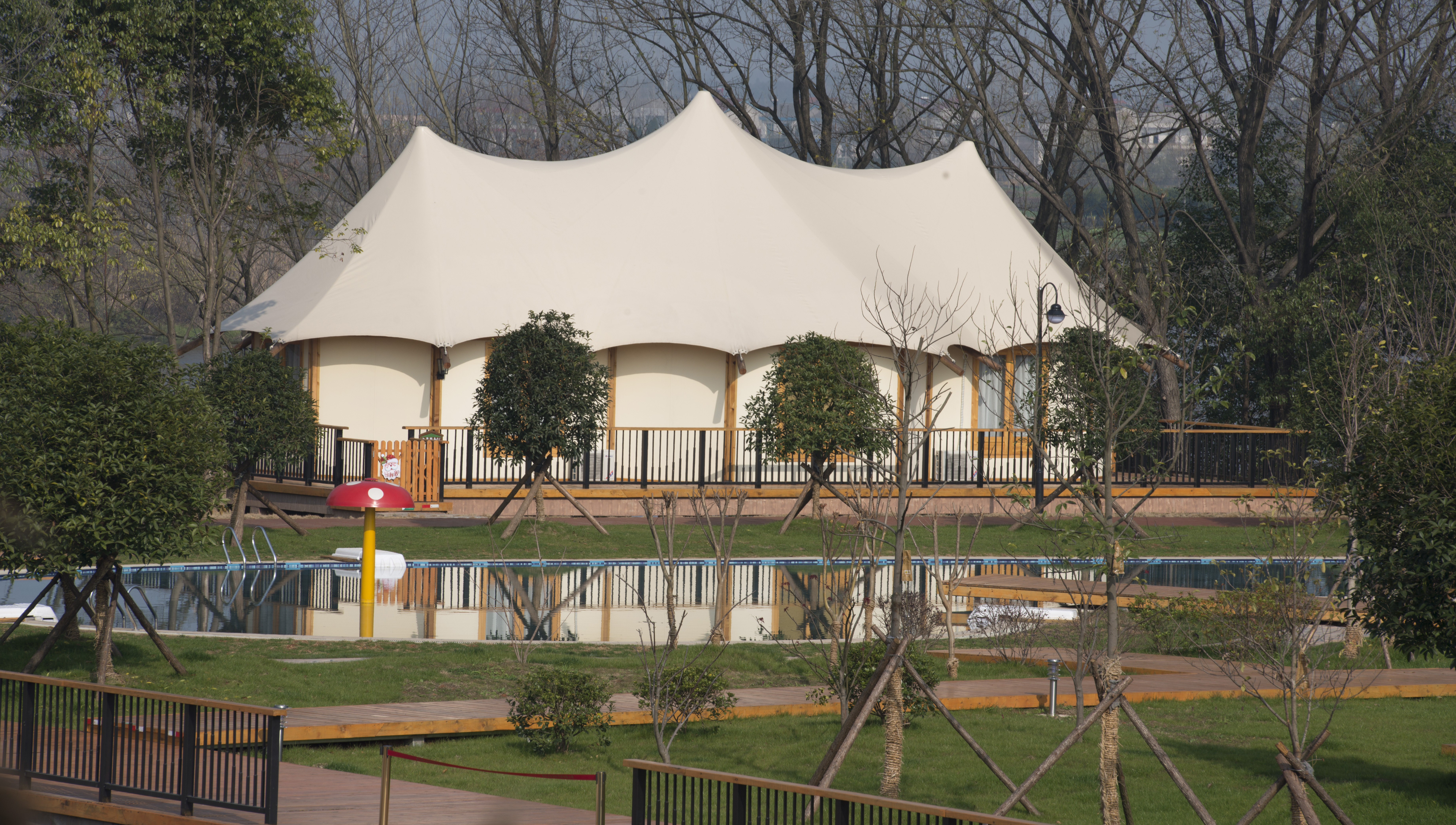 Secret Hotel tent production: From design to finished product, every step is full of wisdom