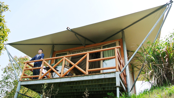 Hotel tent price analysis: Who will bear the installation and transportation costs?